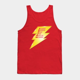 SHAZAM Pronoun Tank Top